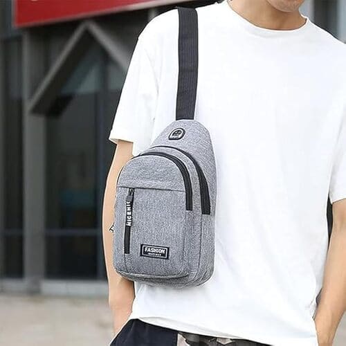 Portable Waterproof Travel Backpack – Sling Bag, Sling Shoulder Bag Men's & Women's