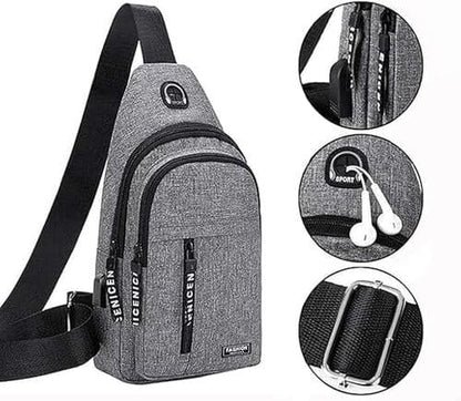 Portable Waterproof Travel Backpack – Sling Bag, Sling Shoulder Bag Men's & Women's