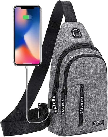 Portable Waterproof Travel Backpack – Sling Bag, Sling Shoulder Bag Men's & Women's