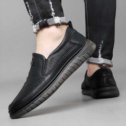 Men's Casual Synthetic Loafers – Stylish Slip-On Sneakers for Men, Comfortable Daily Shoes for Men