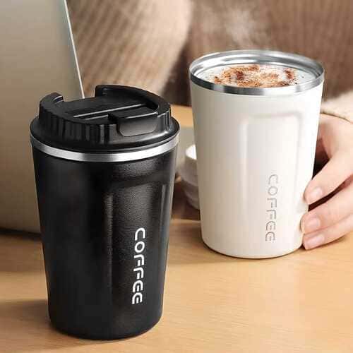 Stainless Steel Vacuum Insulated Coffee Mug – Hottest Coffee Mug, Steel Coffee Mug